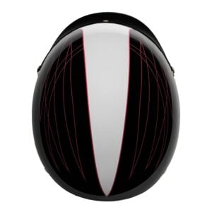 V5 Cruiser Solid Half Face Motorcycle Helmets Scramble Red / Gloss Black